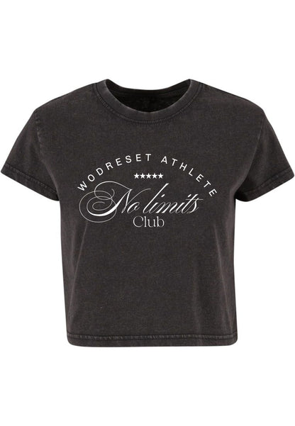 Crop Top No Limits Club – Wodreset Athlete