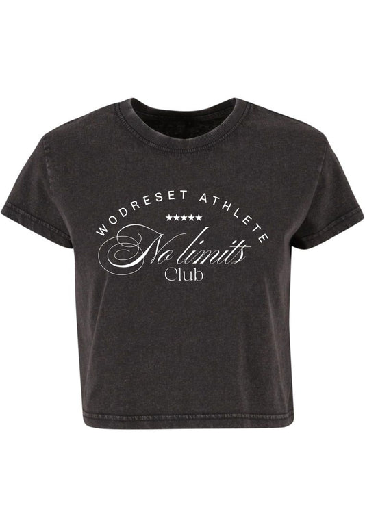 Crop Top No Limits Club – Wodreset Athlete