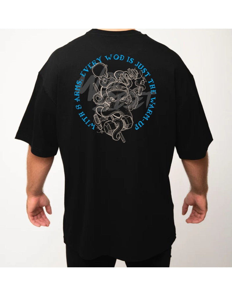 Oversized  Wodreset Octopus - Oversize Tee