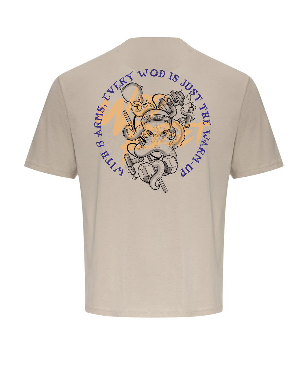 Oversized  Wodreset Octopus - Oversize Tee