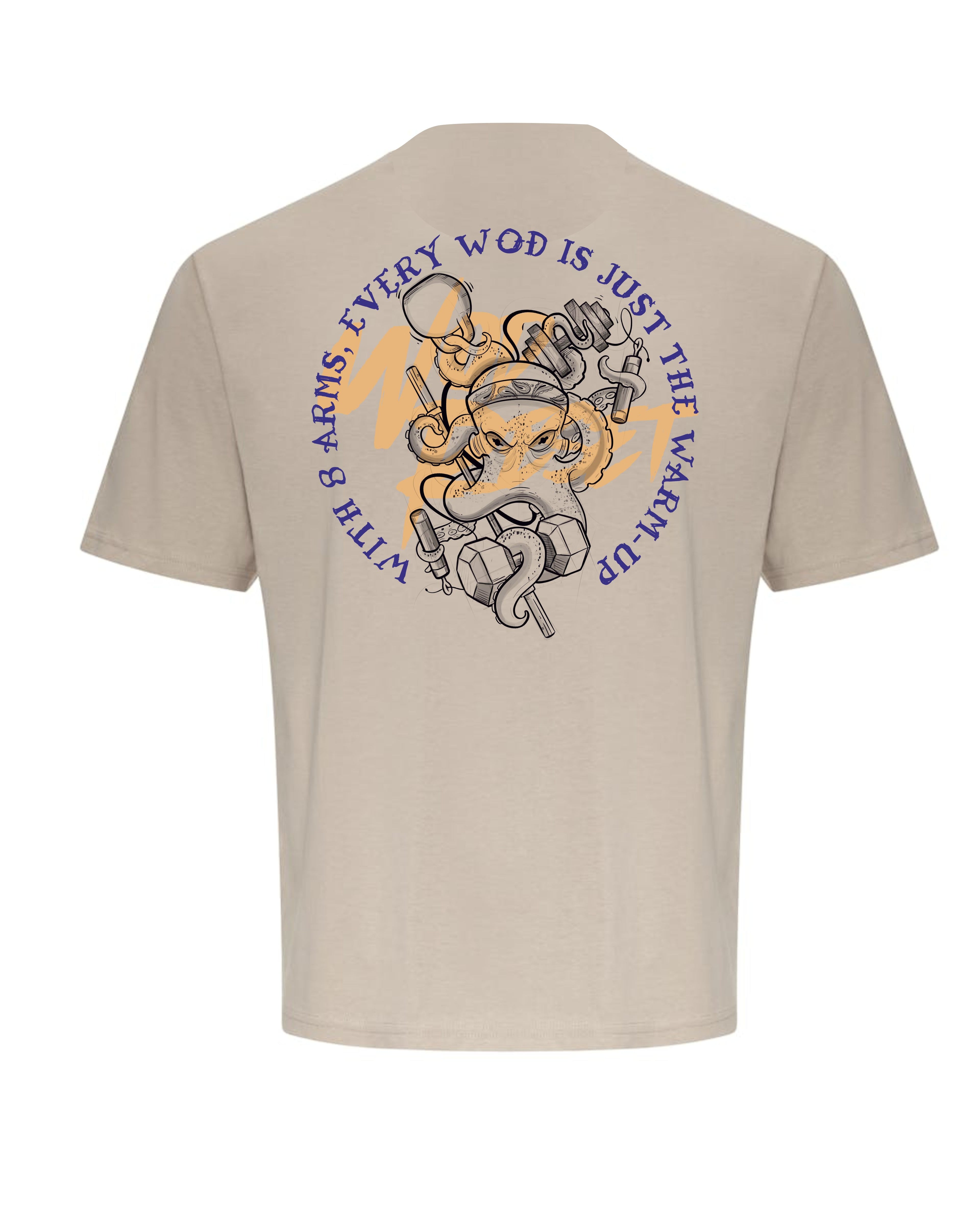 Oversized  Wodreset Octopus - Oversize Tee