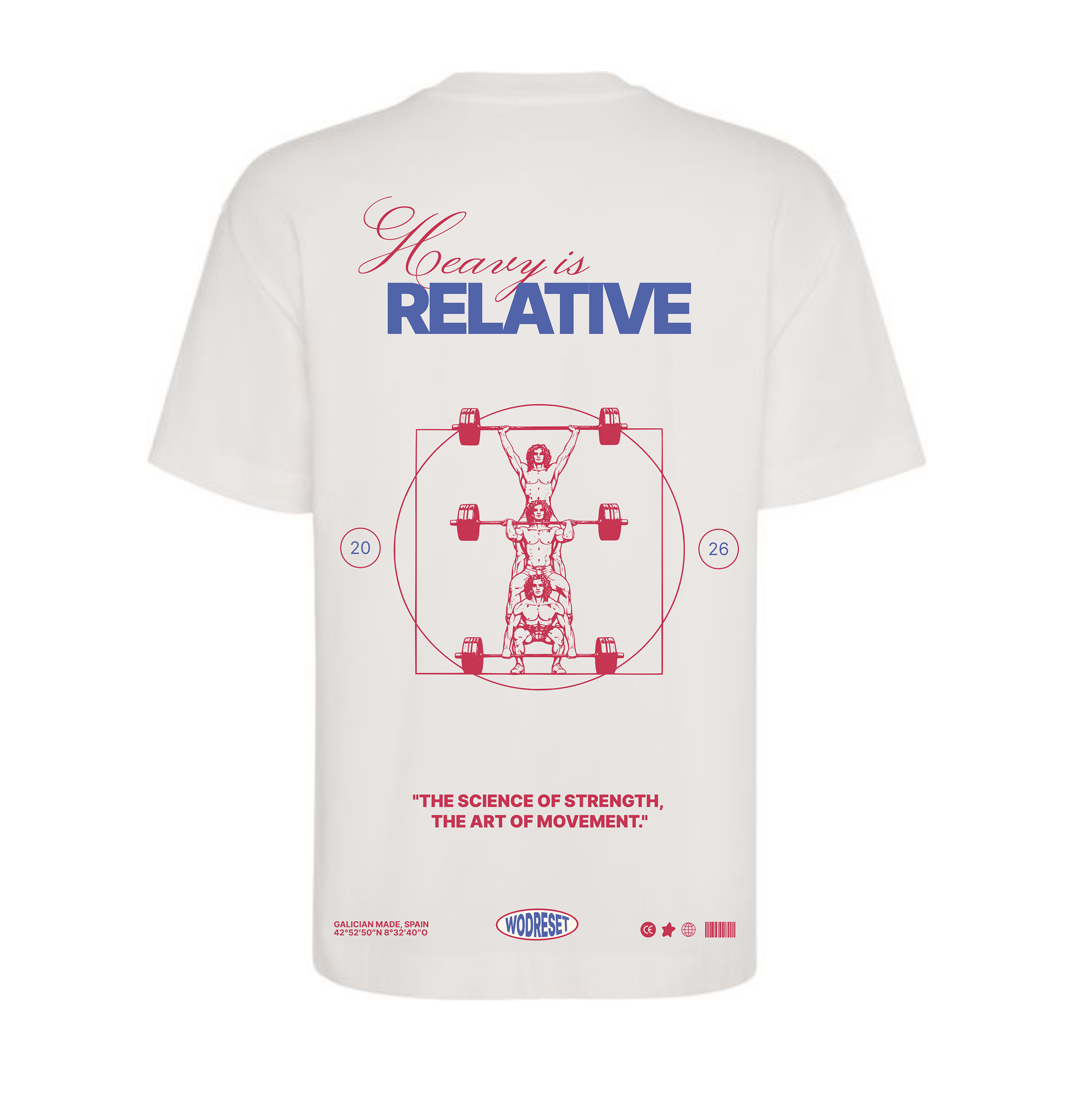 Camiseta Heavy is relative - Oversized tee