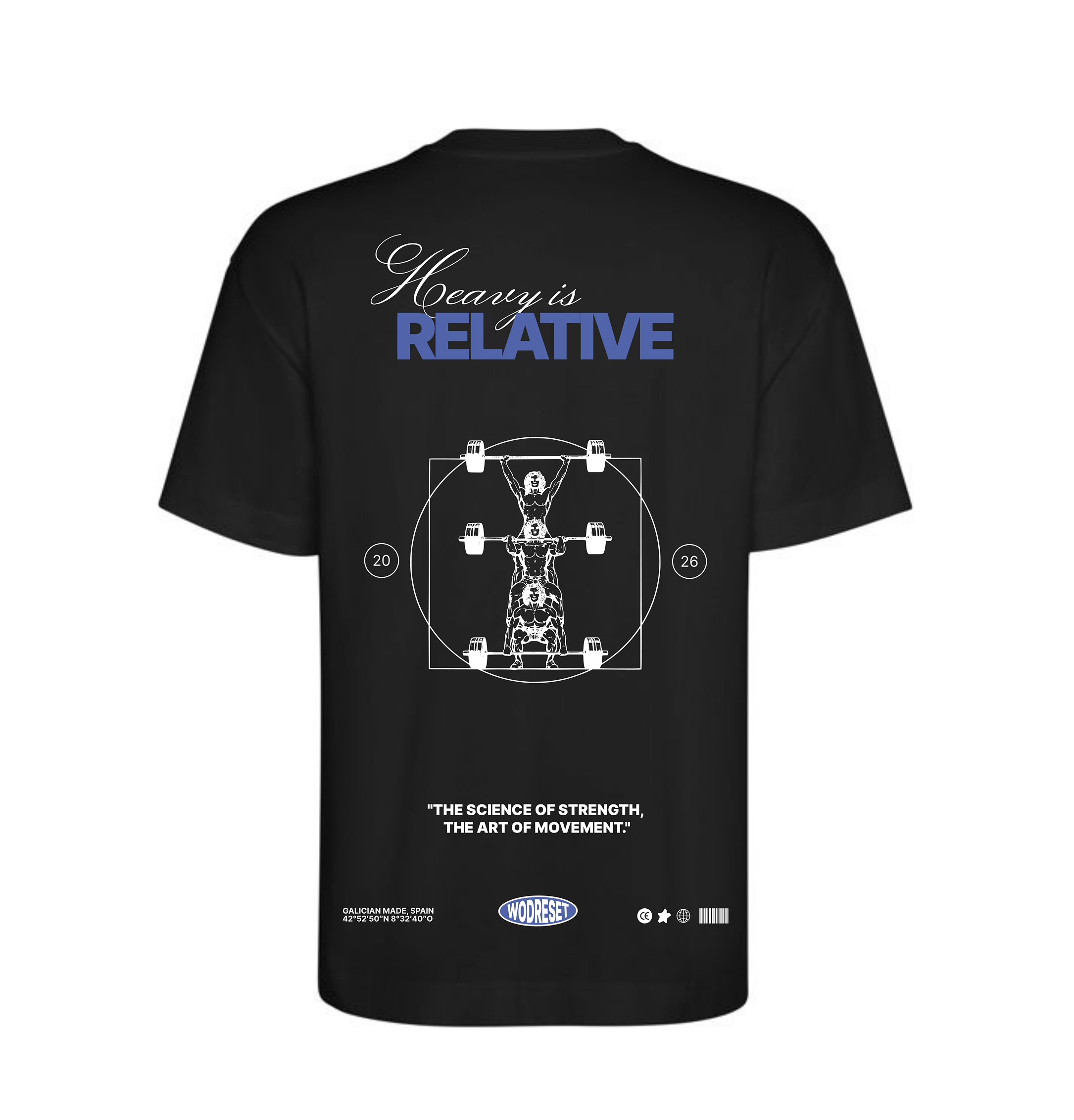 Camiseta Heavy is relative - Oversized tee