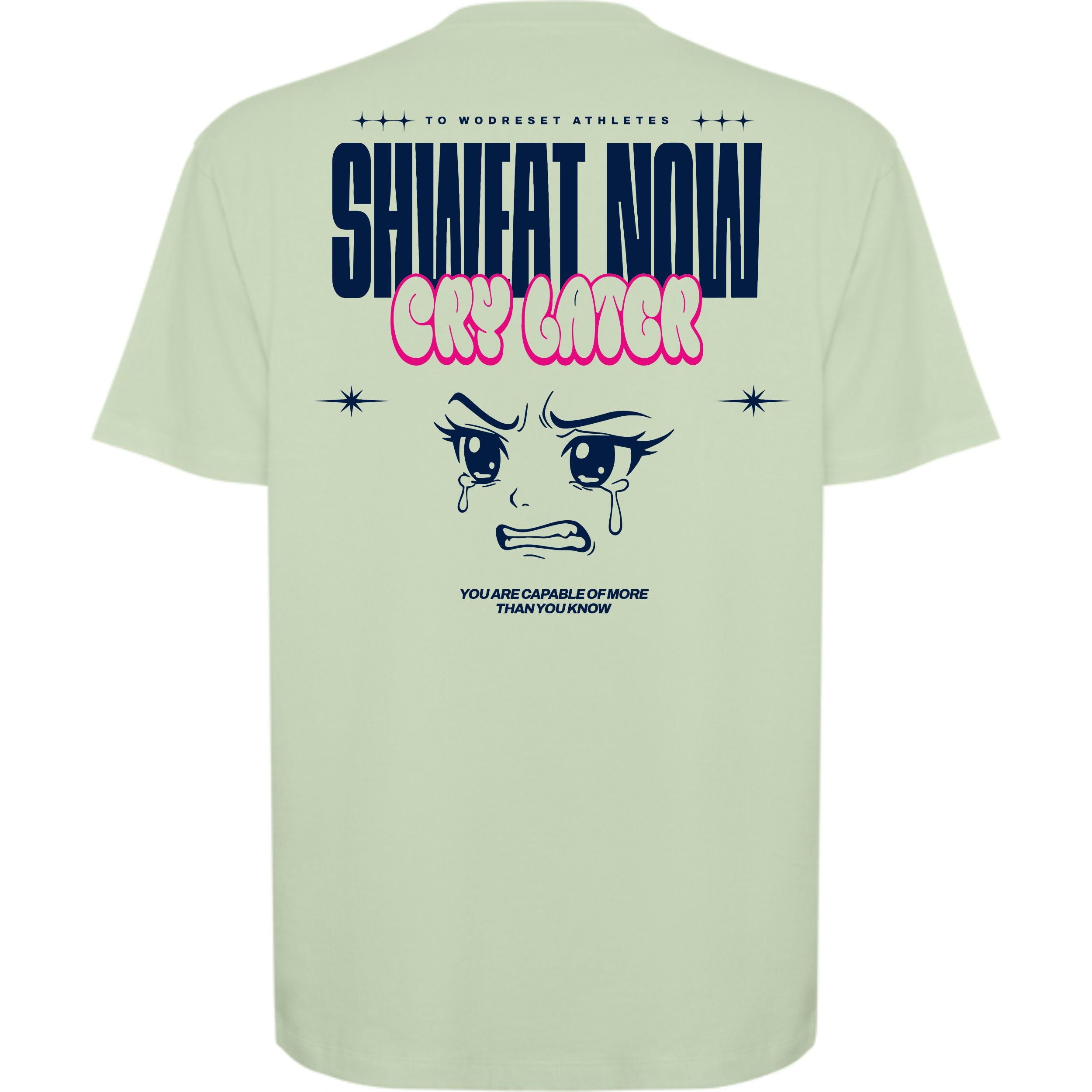 Camiseta Sweat Now - Oversize Tee