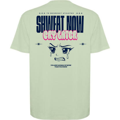 Camiseta Sweat Now Cry Later Fitness Gym